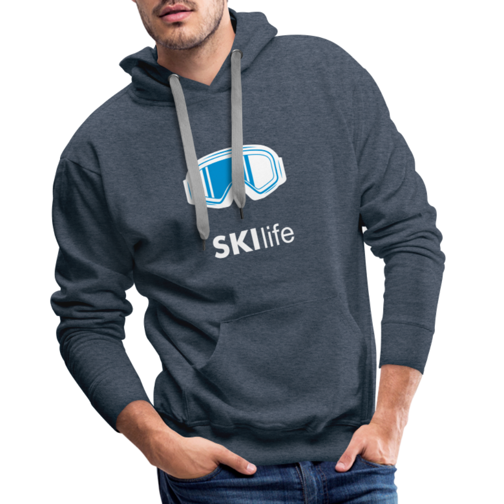 Skilife Hoodie - heather denim