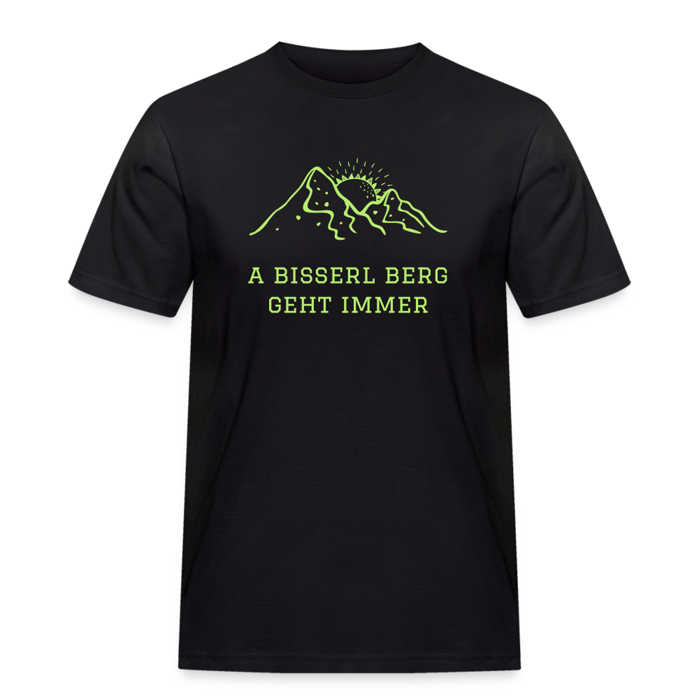 A bisserl Berg T-Shirt - Schwarz